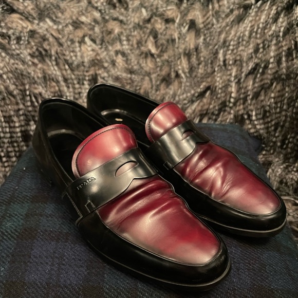 Prada Mens Bardeux Penny loafers - Picture 2 of 10